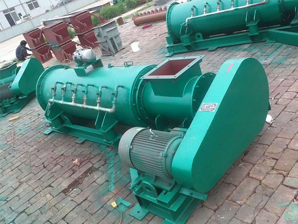 單軸粉塵加濕機整裝待發