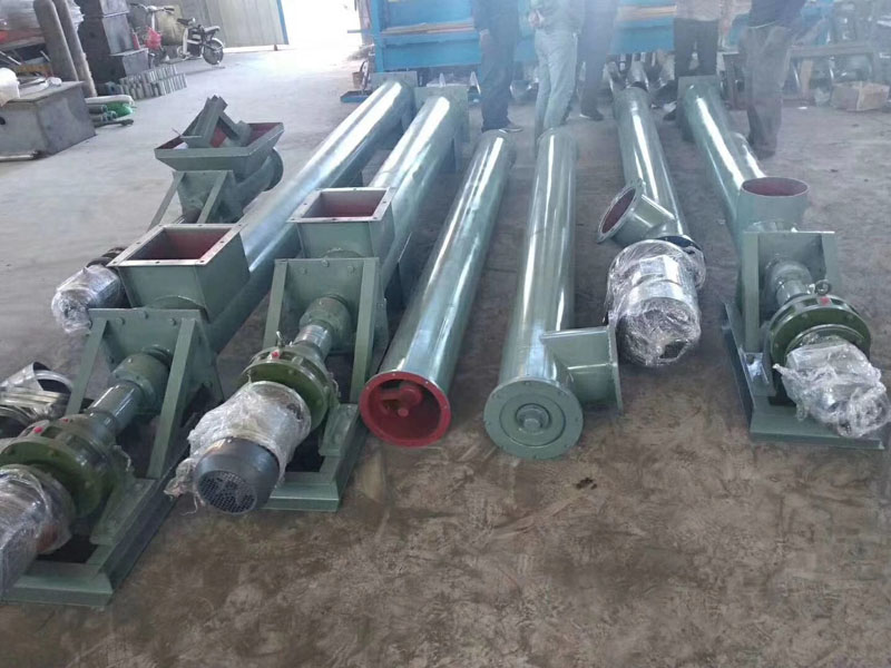 油田砂漿螺旋給料機結構特點 油田砂漿螺旋給料機結構特點