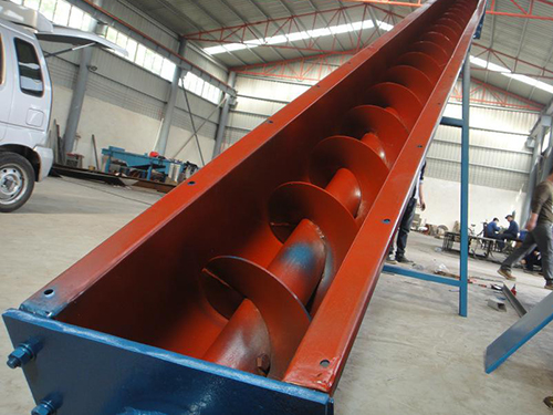 水冷卻螺旋輸送機結構圖紙