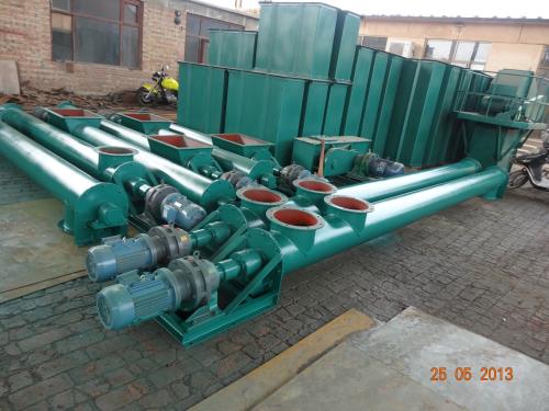 不銹鋼螺旋給料機(jī)結(jié)構(gòu)圖紙